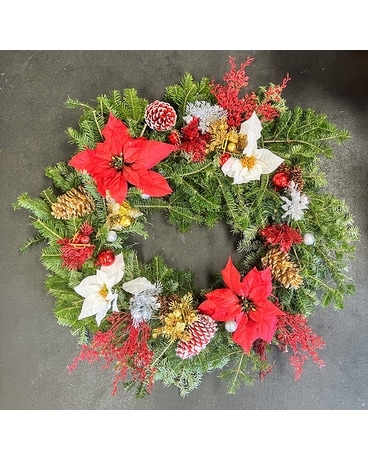 Joyous Christmas Wreath Wreath