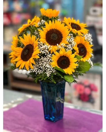 Sunflower Summer Flower Arrangement