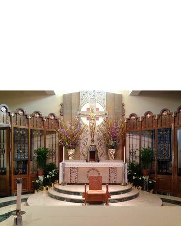 Easter Altar Decoration