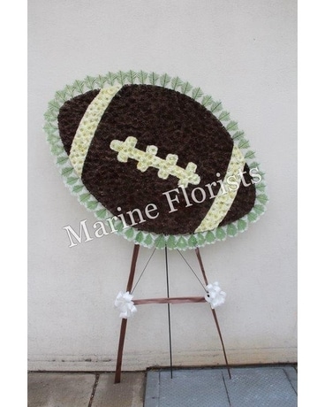 College Football Flower Arrangement