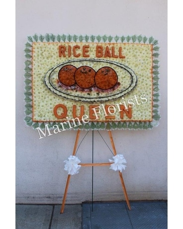 Rice Ball Queen Flower Arrangement