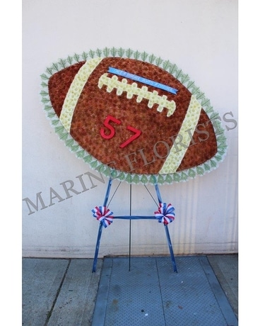 College Football #57 Flower Arrangement
