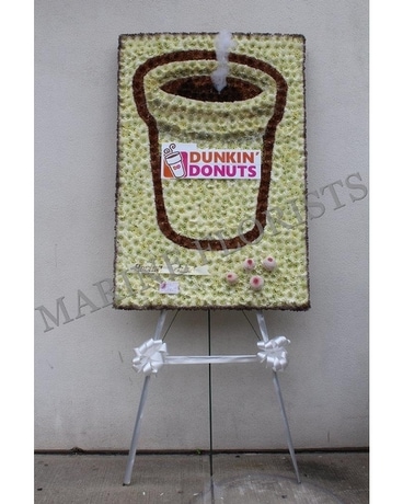 Dunkin Donuts Coffee Flower Arrangement