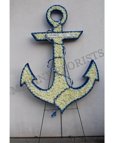 Anchor No Border Flower Arrangement