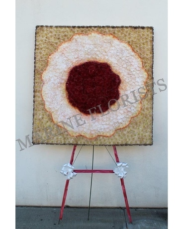 Linzer Cookie Flower Arrangement