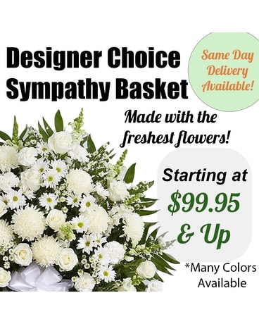 Designers Choice Funeral Basket