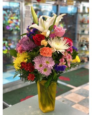 Mix It Up For Mom Flower Arrangement