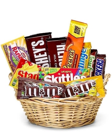 Fan Favorite Candy Basket Gift Basket