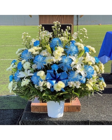 Stage Arrangement Flower Arrangement