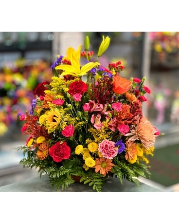 Enchanted Harvest Flower Arrangement