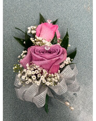 single lavender roses