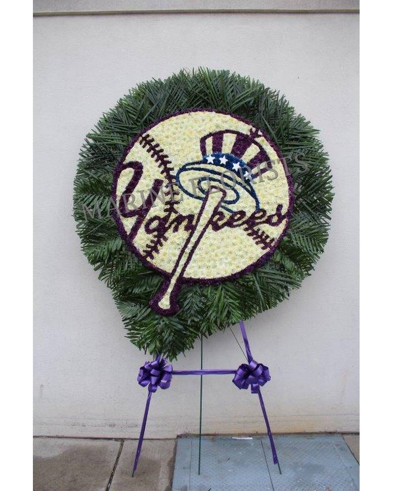 Funeral Custom - NY Yankees in Brooklyn NY - Marine Florists