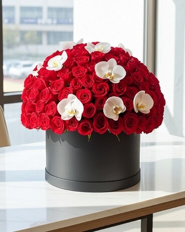 Eternal Bloom Box - Flowers Near Me - Fancy Flowers Houston Delivery