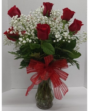 Simply Roses Flower Arrangement
