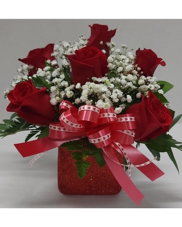 Glitz And Glimmer Flower Arrangement