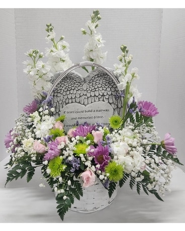 Memories Basket Flower Arrangement