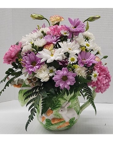 Easter Bunny Flower Arrangement
