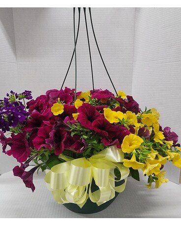 Petunia Planter Flower Arrangement