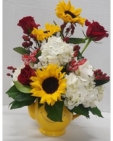 My Little Teapot Flower Arrangement