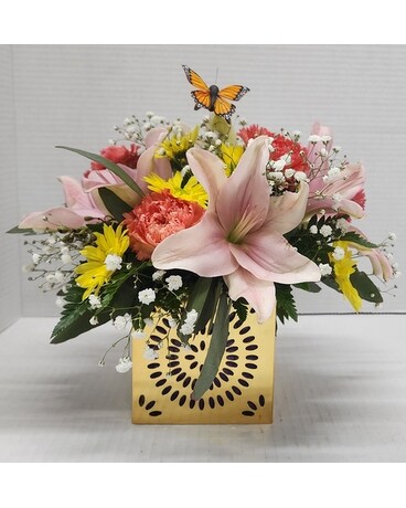 Bright And Colorful Flower Arrangement