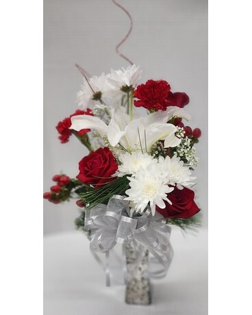Holiday Flowers Flower Arrangement