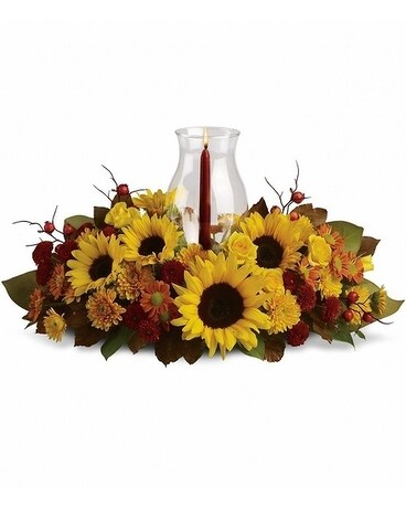 Sunflower Centerpiece Flower Arrangement