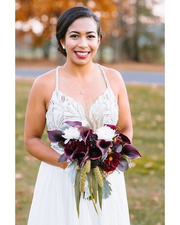 bouquet flower arrangement for wedding