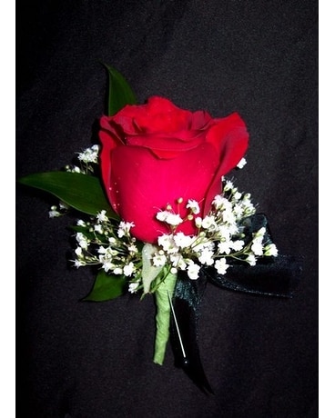 Red Rose  boutonnieres Flower Arrangement