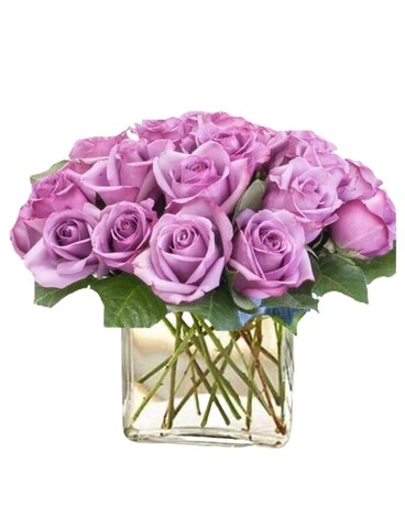 Lavender Shimmering Flower Arrangement