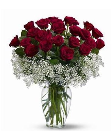 Field Of Roses Flower Arrangement
