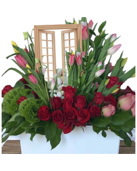 Blooming  Alstroemerias