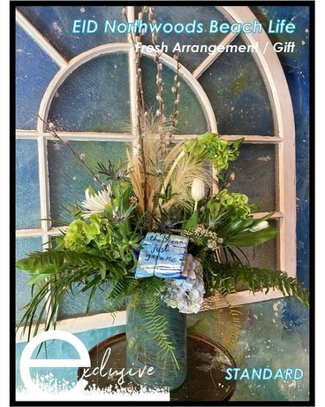 EID Northwoods Beach Life Flower Arrangement