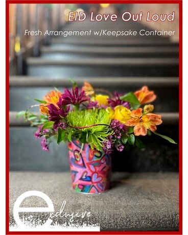 EID Love Out Loud Flower Arrangement