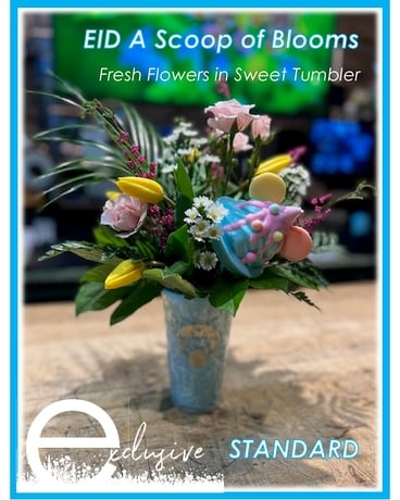 EID A Scoop of Blooms Flower Arrangement