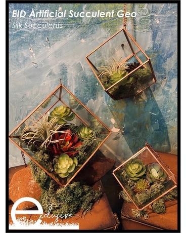 EID Artificial Succulent Geo Gifts