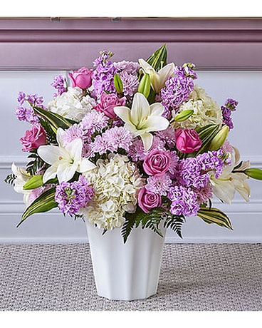 Heaven Sent Floor Basket Flower Arrangement