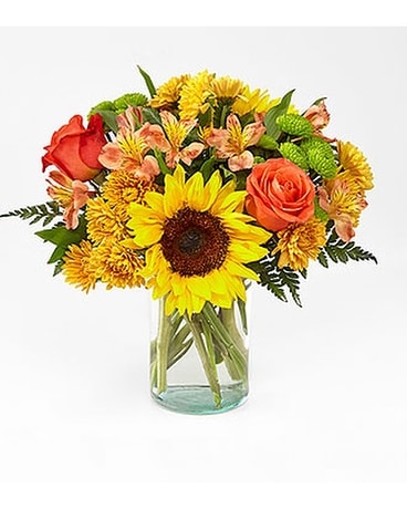 Golden Fall Bouquet Flower Arrangement
