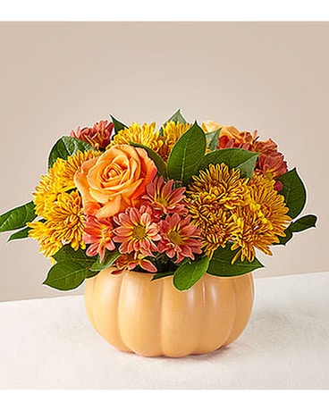 Pumpkin Spice Forever Flower Arrangement