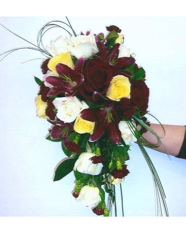 Lily Cascading Bouquet Custom product