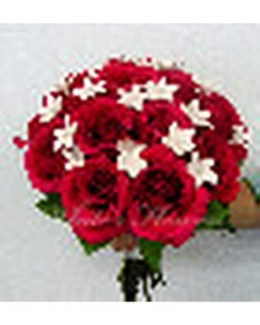 Sophisticated Red Bouquet Custom product