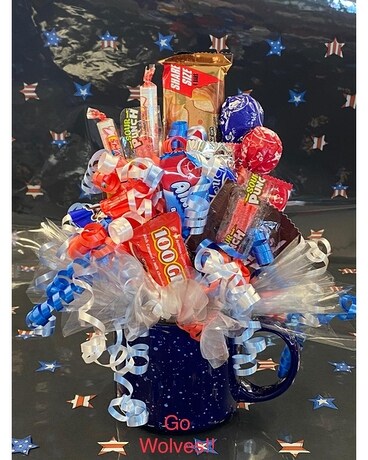 Sitka High School Candy Bouquet Custom product