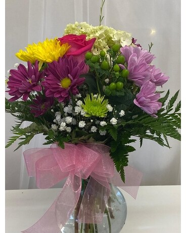 Monthly Flower Subscription Flower Arrangement