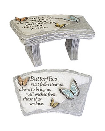 Butterflies From Heaven Bench Gifts