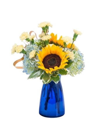 Good Morning Sunshine at Kaiser Hospital Flower Arrangement
