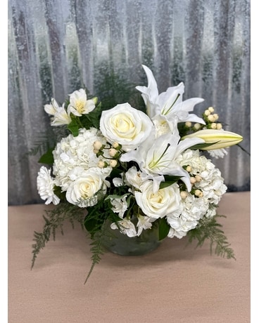 Pearlescent Flower Arrangement
