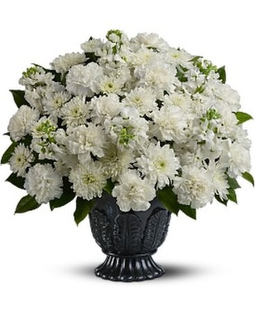 Teleflora's Pure Serenity Flower Arrangement