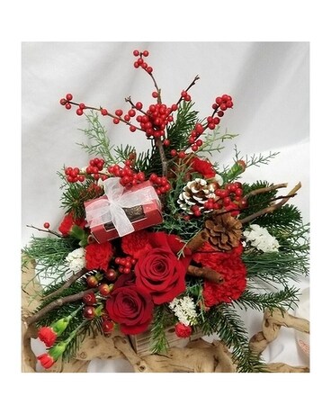 Sugar and Spice Flower Arrangement