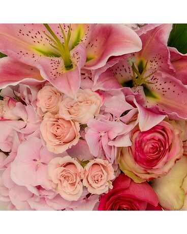 Shades of Pink Flower Arrangement