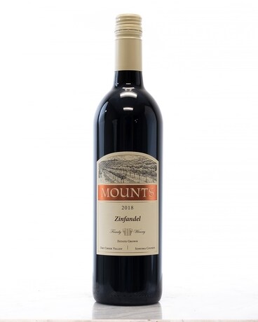 Mounts 2018 Zinfandel, Dry Creek Valley Gifts
