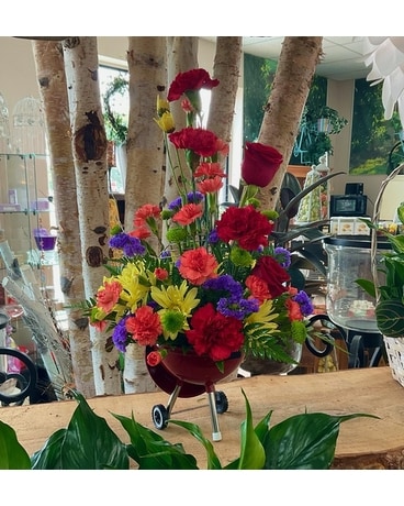 TIME FOR GRILLING Flower Arrangement